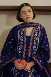 MARIA B DHANAK EMBROIDERY DRESS 3 PIECE 2357